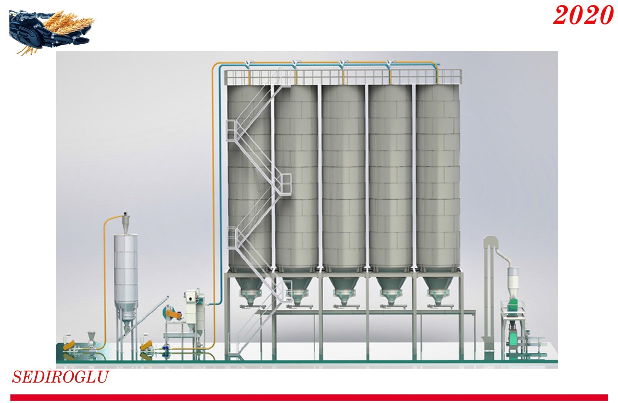 Flour and Wheat Silos SEDİROGLU